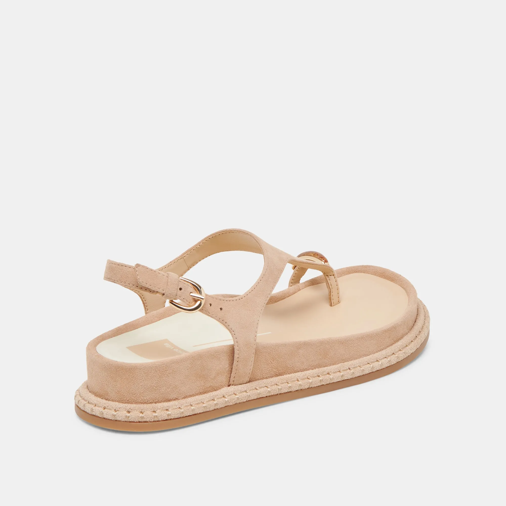 STEFAN EDELSTEIN-SANDALEN BAMBUS WILDLEDER