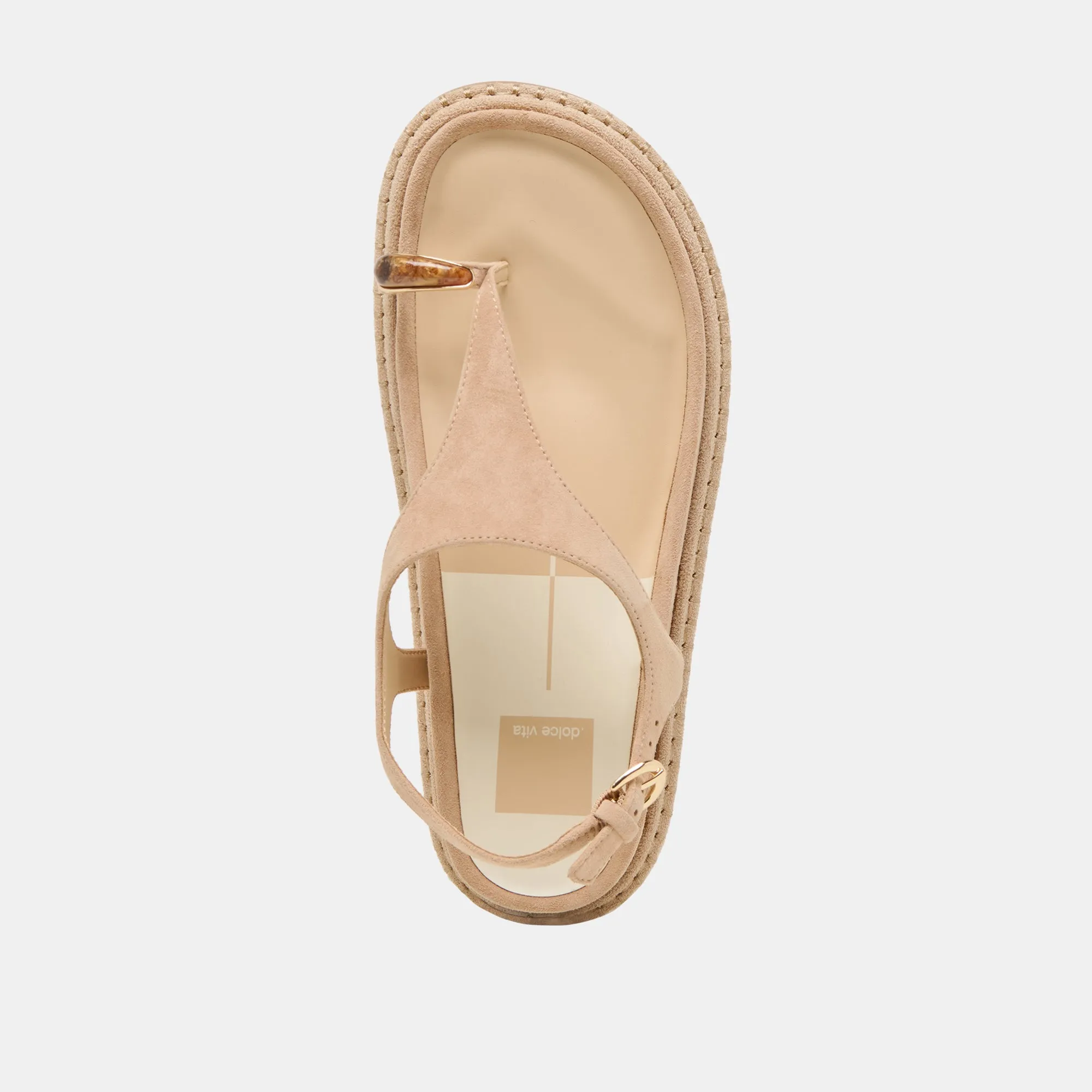 STEFAN EDELSTEIN-SANDALEN BAMBUS WILDLEDER