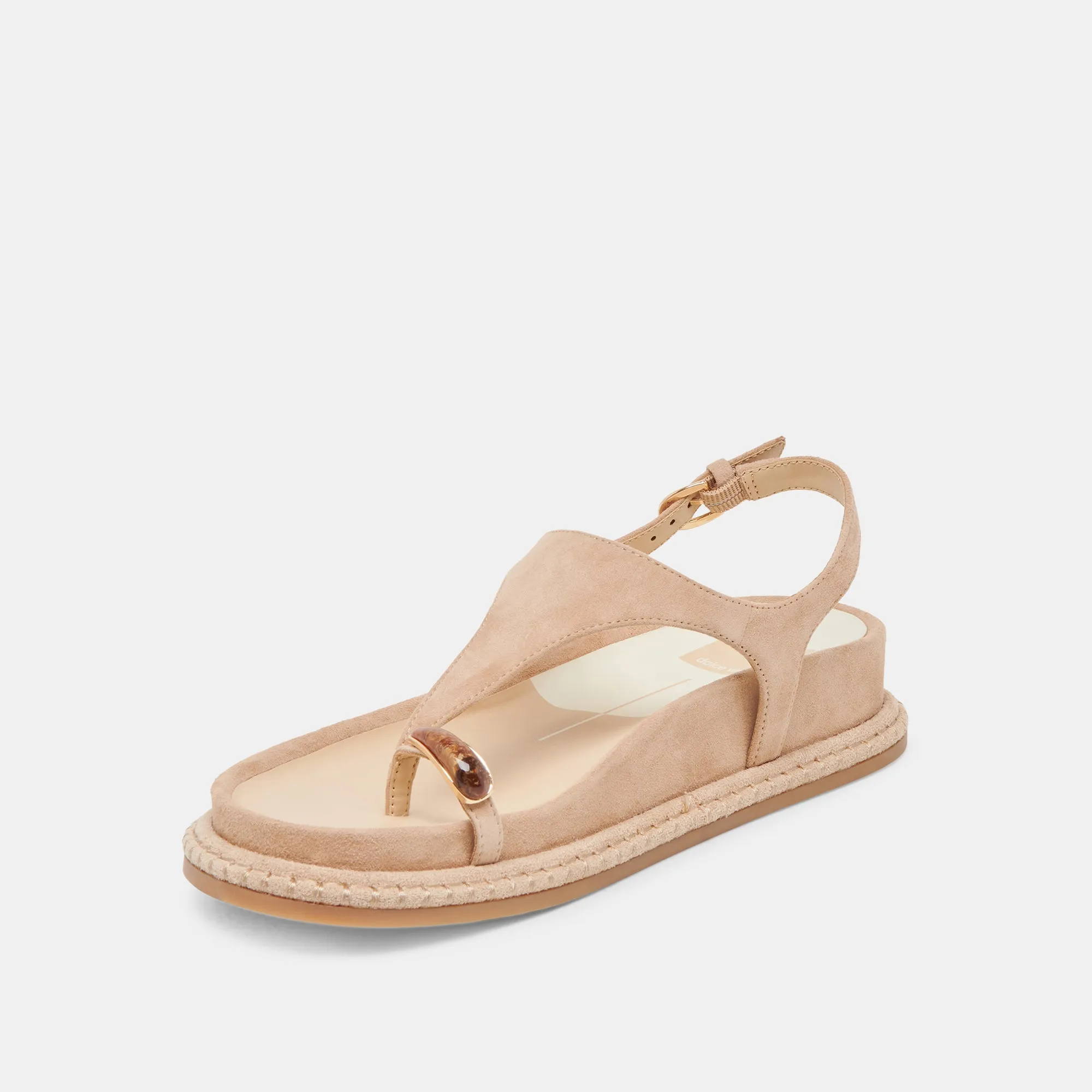 STEFAN EDELSTEIN-SANDALEN BAMBUS WILDLEDER