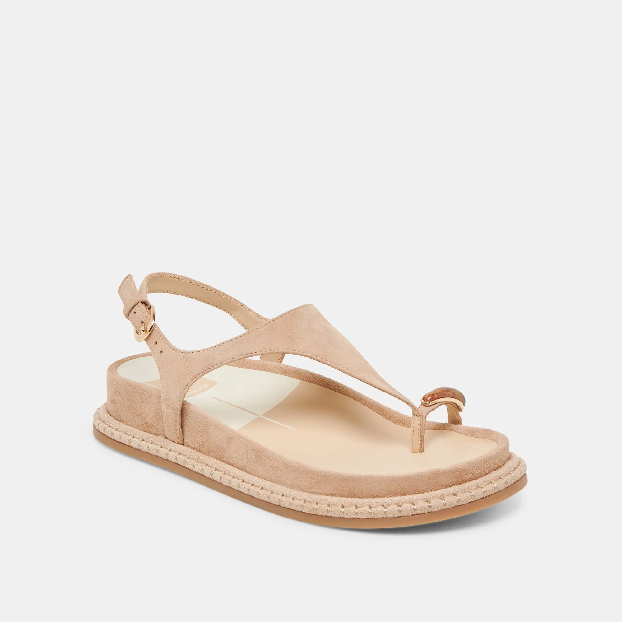 STEFAN EDELSTEIN-SANDALEN BAMBUS WILDLEDER