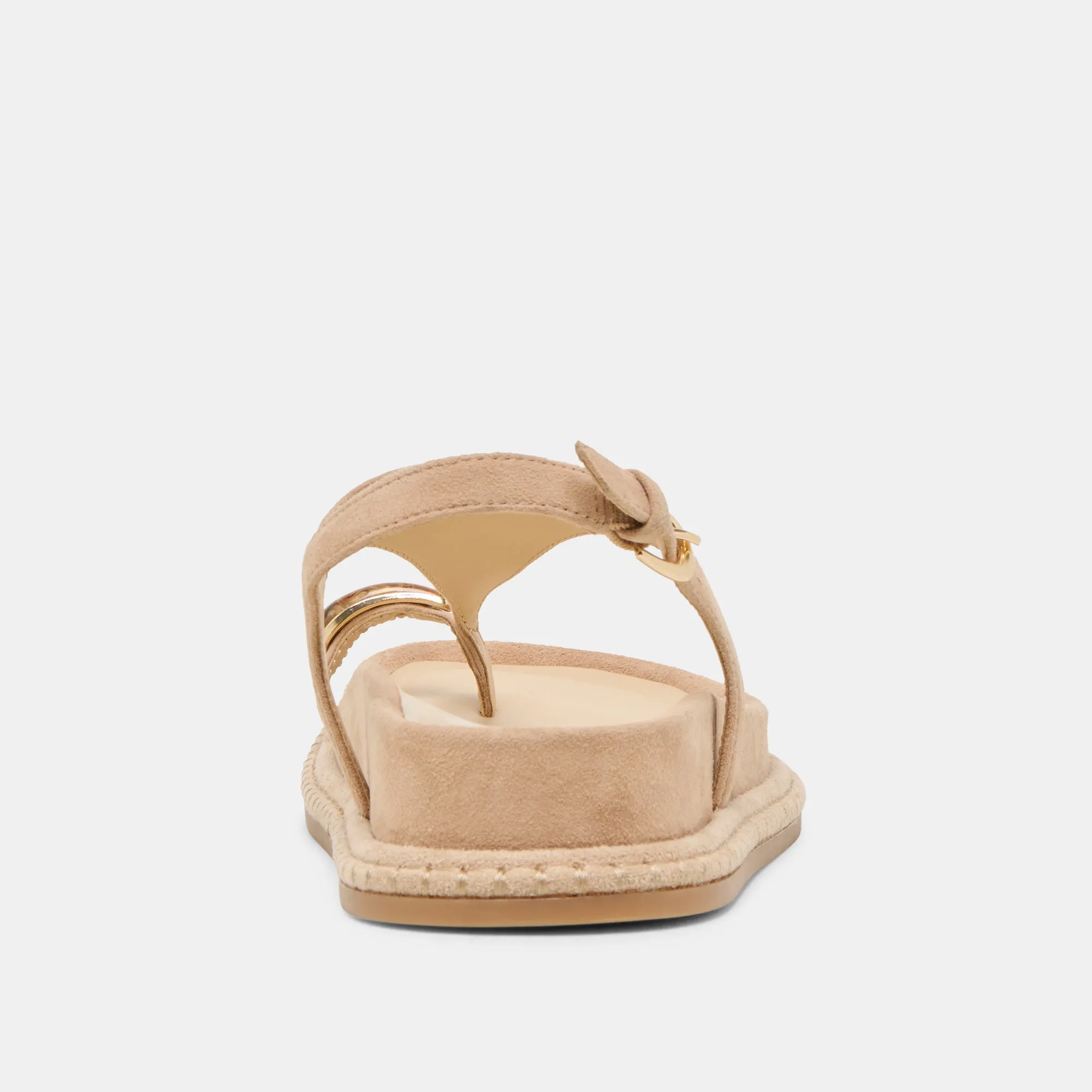 STEFAN EDELSTEIN-SANDALEN BAMBUS WILDLEDER