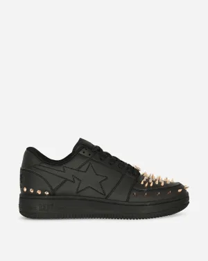 BAPE STA Low M1 Sneakers mit Nieten in Schwarz