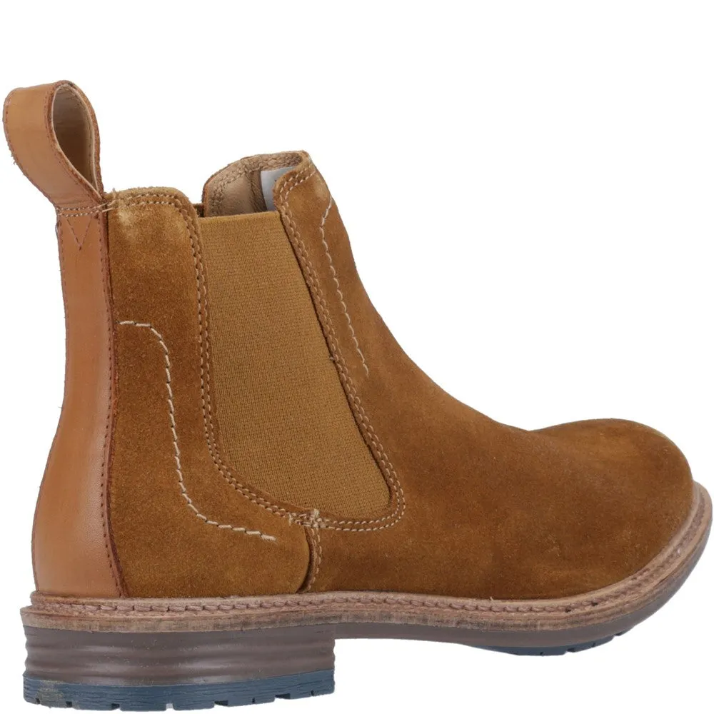Tan Justin Wildleder Chelsea Stiefel
