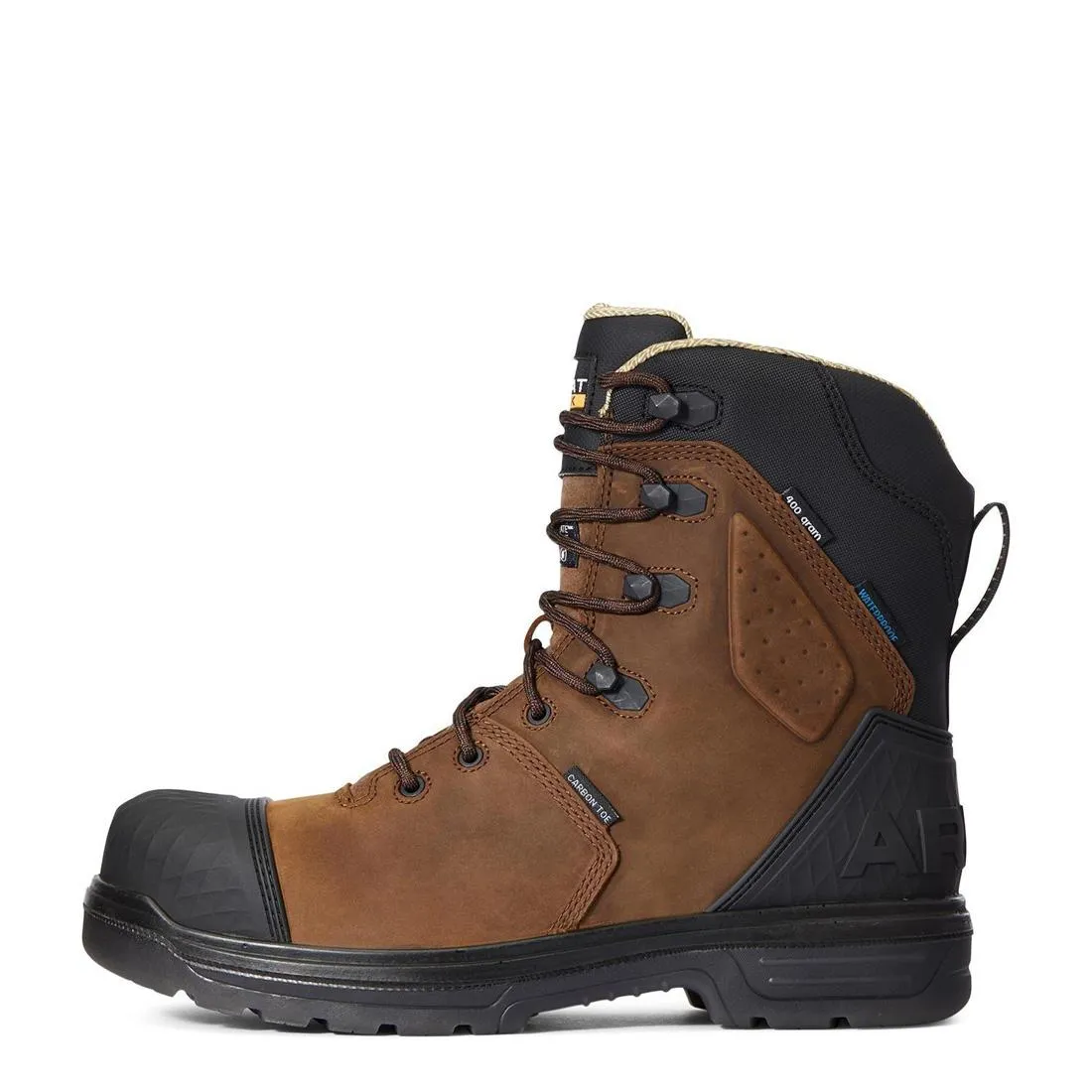 Turbo Outlaw 8 Zoll Carbon-Zehe CSA wasserdichte 400g Carbon-Zehen-Arbeitsstiefel Gerstenbraun