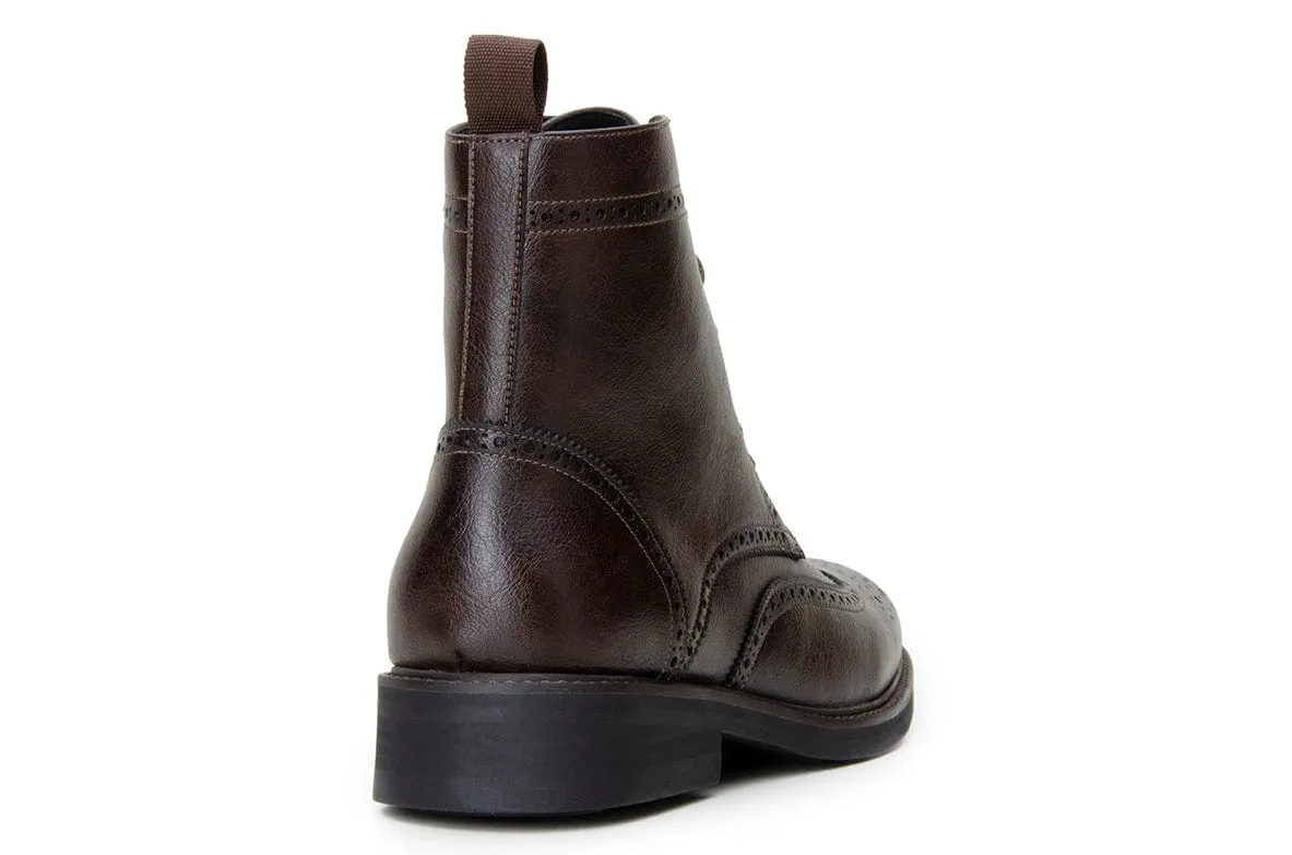 Visionary II Vegan Leder Schnürstiefel | Mehrere Farben