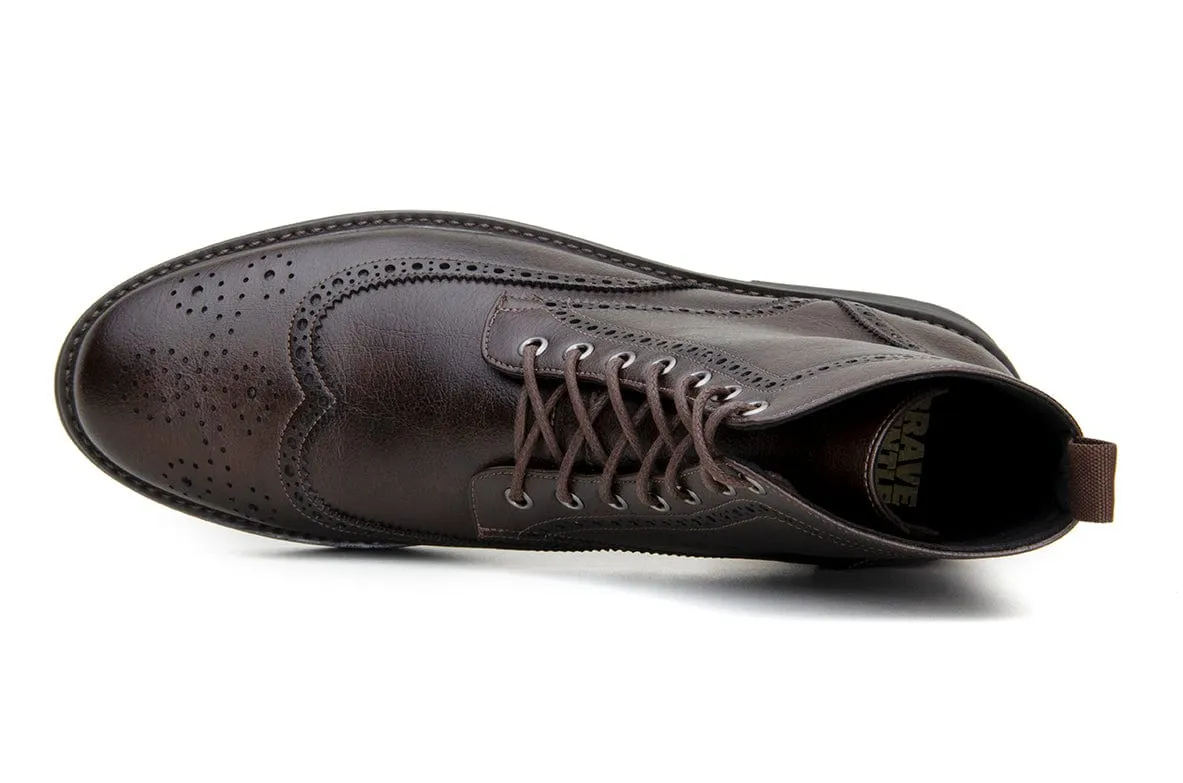 Visionary II Vegan Leder Schnürstiefel | Mehrere Farben