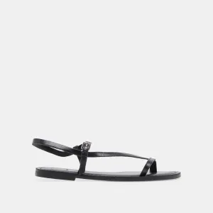 WANDRE SANDALEN NOIR GEPRÄGTES LEDER