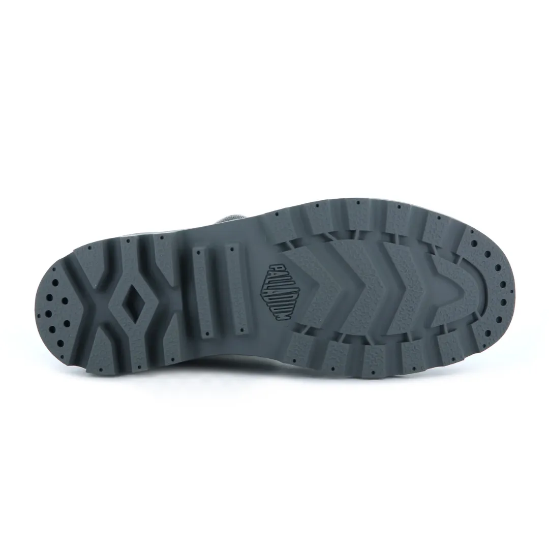 Damenschuh Baggy Canvas Boot in Titan von Palladium