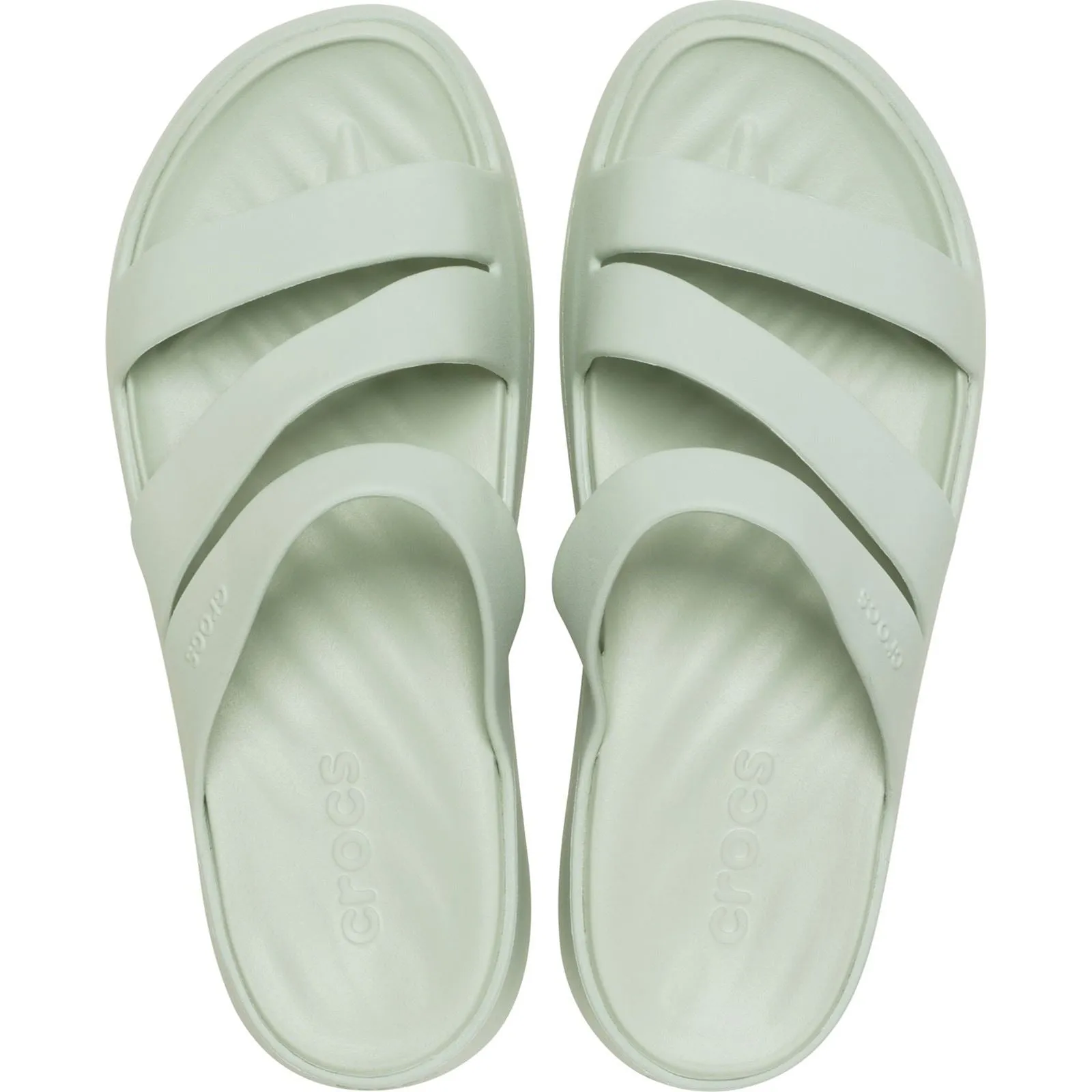 Frauen Crocs 209587 Getaway Riemchen Pantoffeln