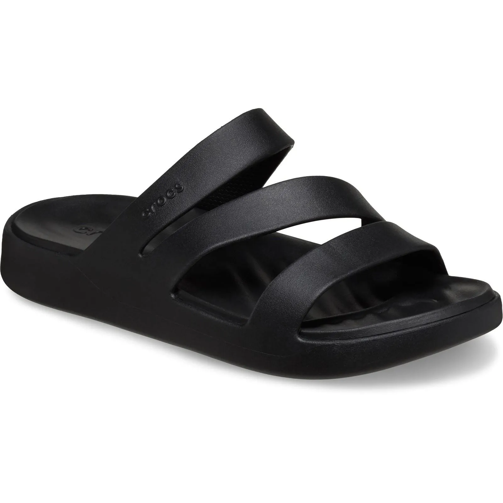 Frauen Crocs 209587 Getaway Riemchen Pantoffeln