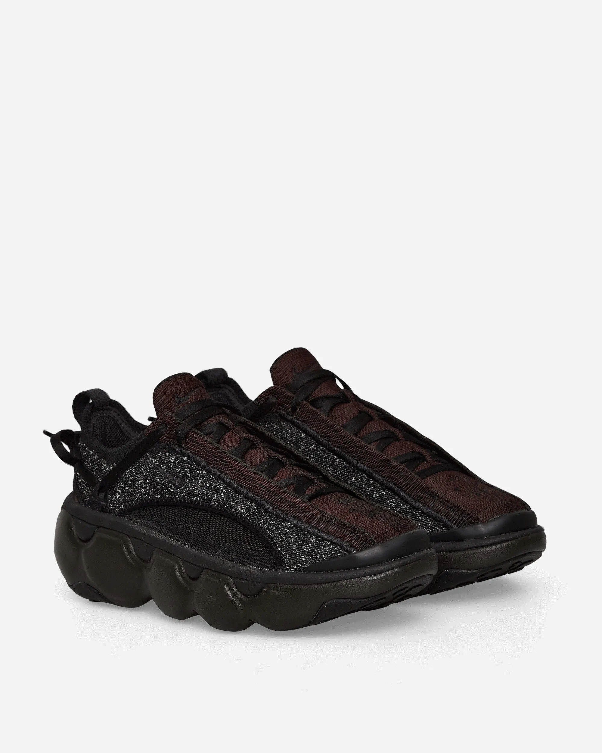 Damen Flyknit Bloom Sneakers Burgundrot Crush / Schwarz