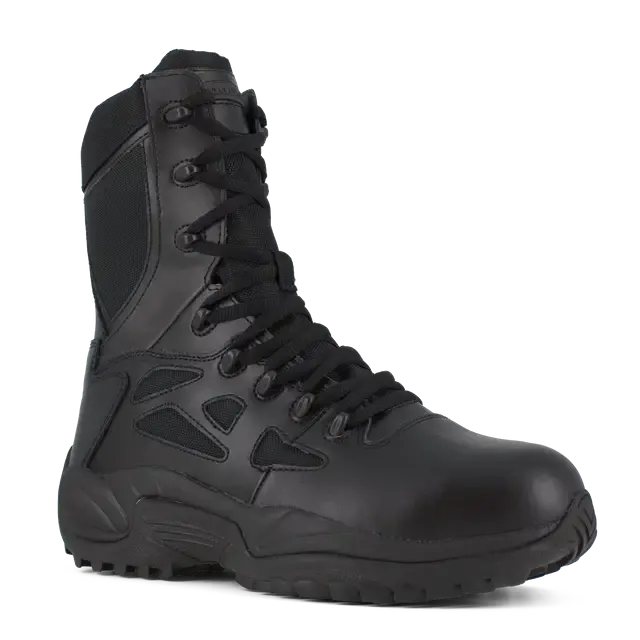 Damen Rapid Response Rb 8 Zoll Militär-Arbeitsstiefel mit Composite-Kappe in Schwarz