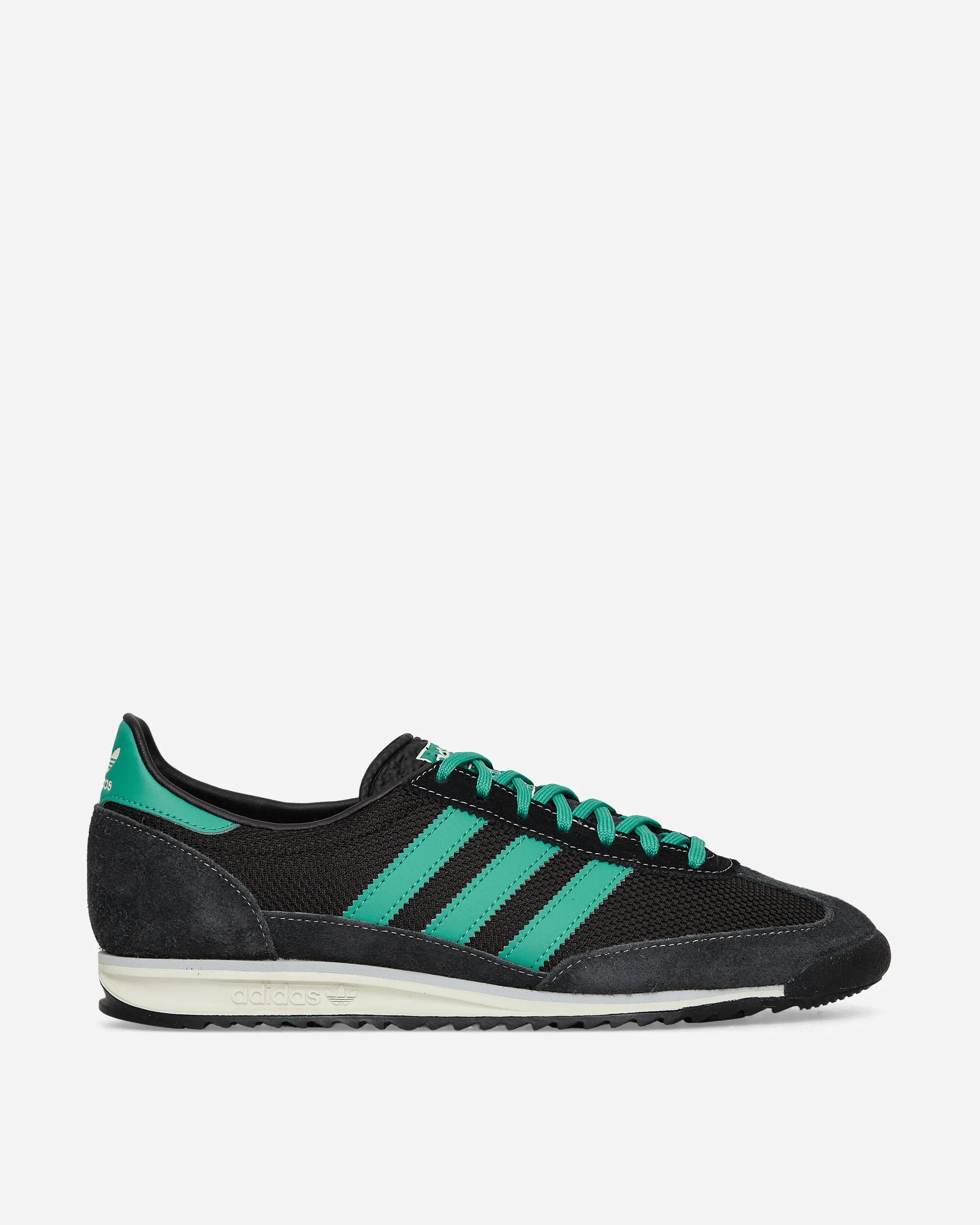 Damen SL 72 Sneakers Core Schwarz / Semi Court Grün