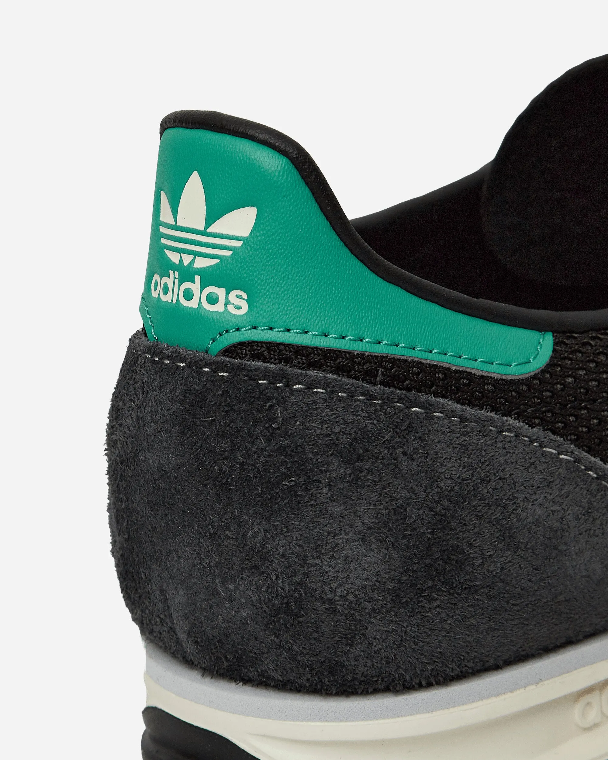 Damen SL 72 Sneakers Core Schwarz / Semi Court Grün