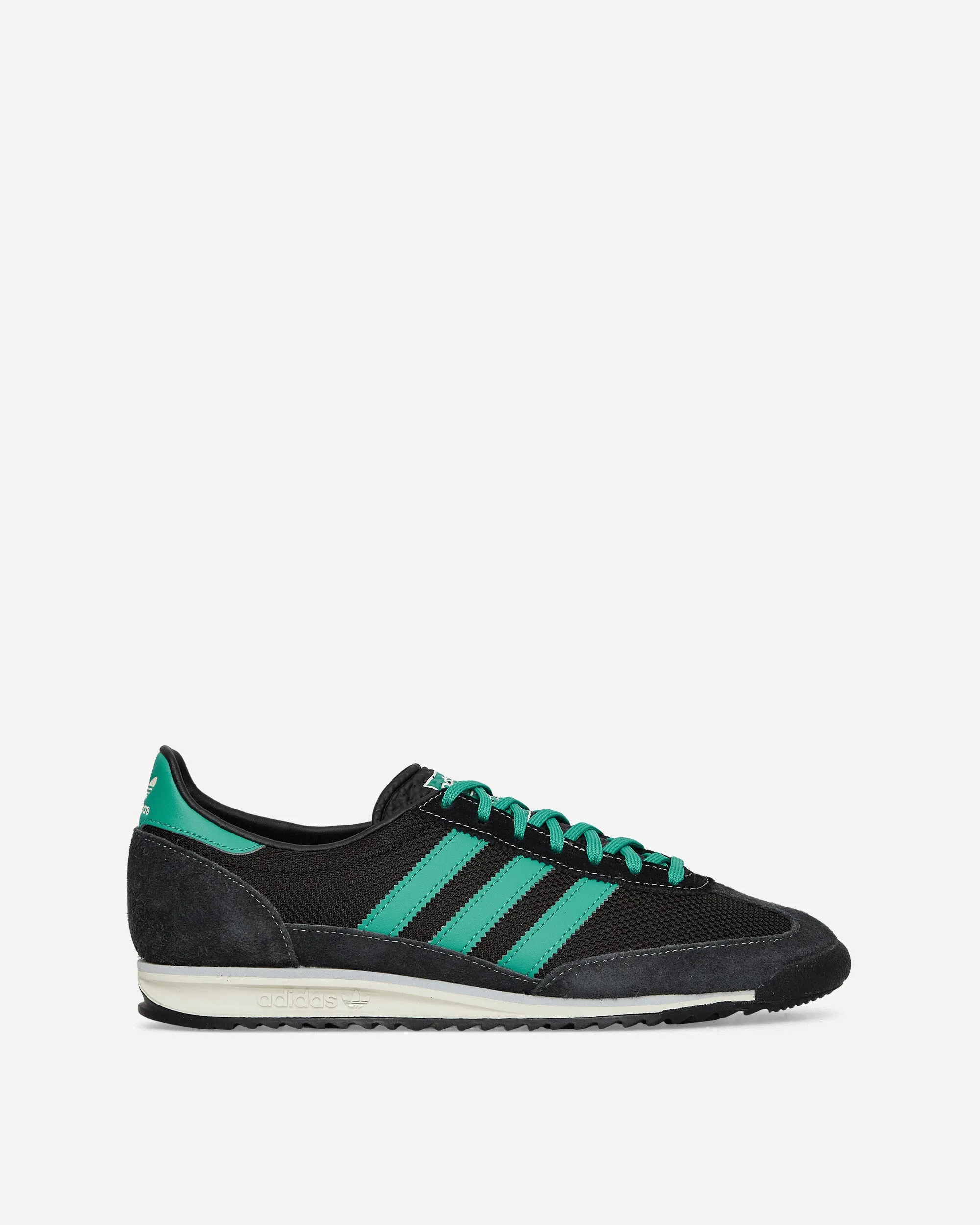 Damen SL 72 Sneakers Core Schwarz / Semi Court Grün
