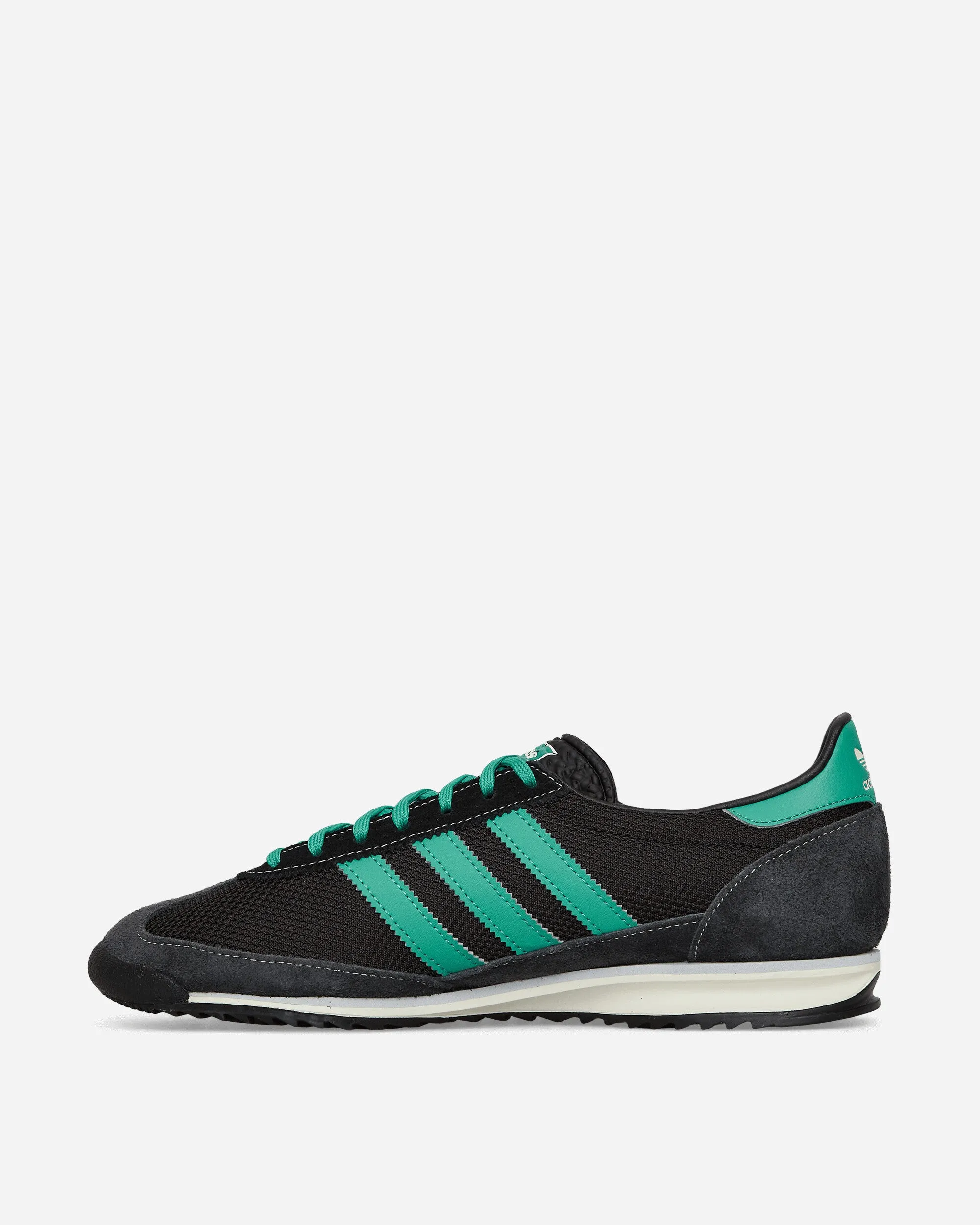 Damen SL 72 Sneakers Core Schwarz / Semi Court Grün