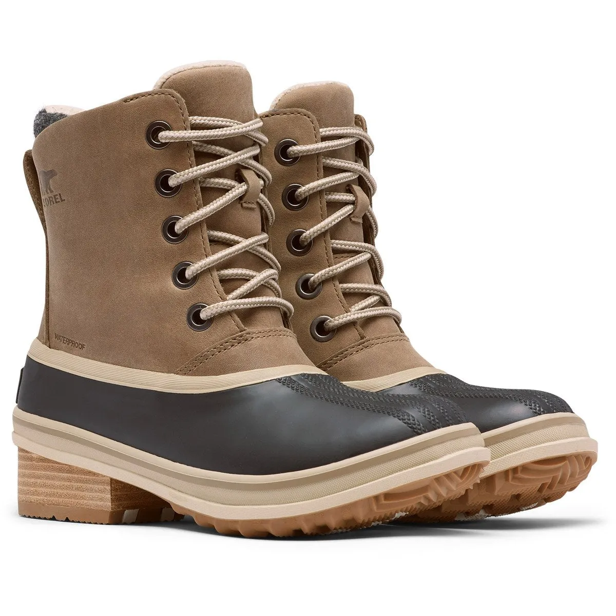 Damen Slimpack III Spitzen-Entenstiefel