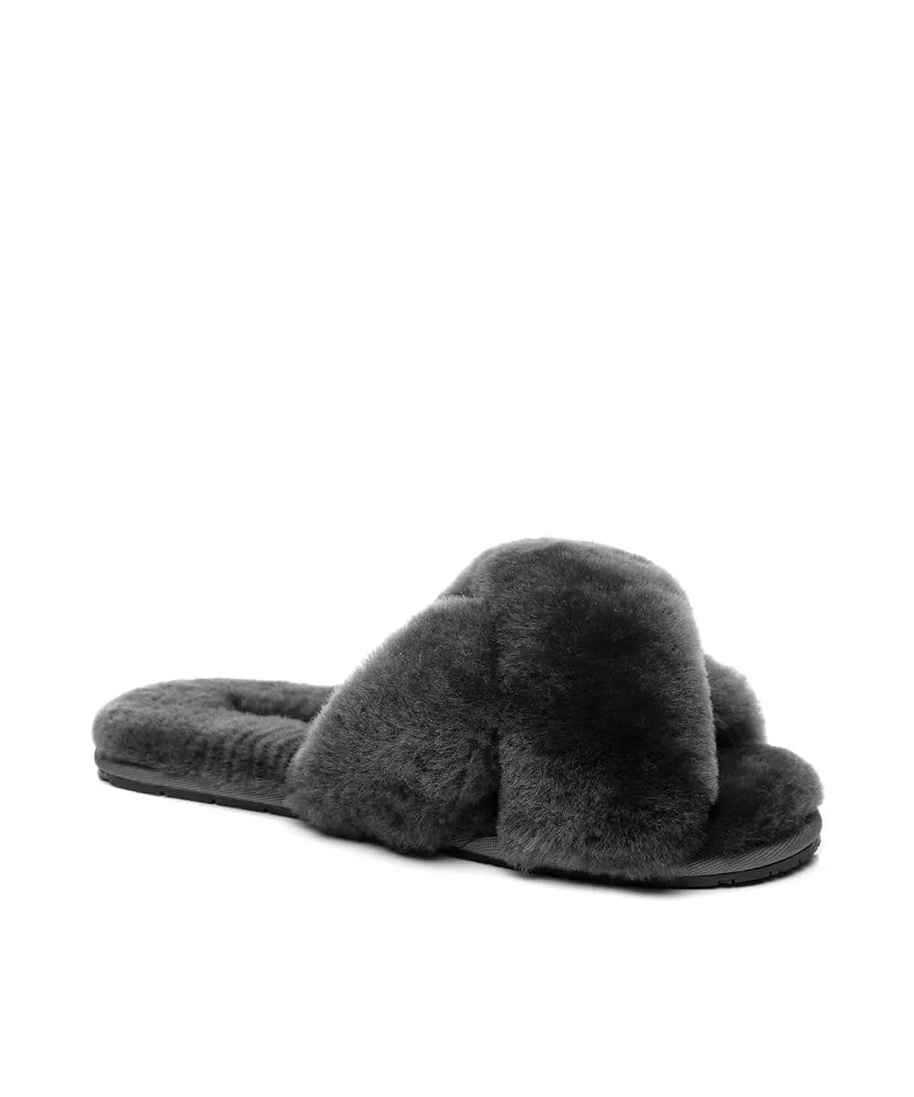 Damen UGG Premium Cross Over Hausschuhe UGG Schuhe