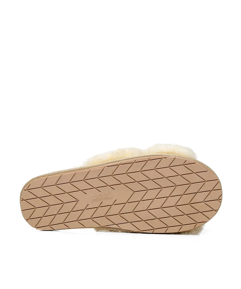 Damen UGG Premium Cross Over Hausschuhe UGG Schuhe