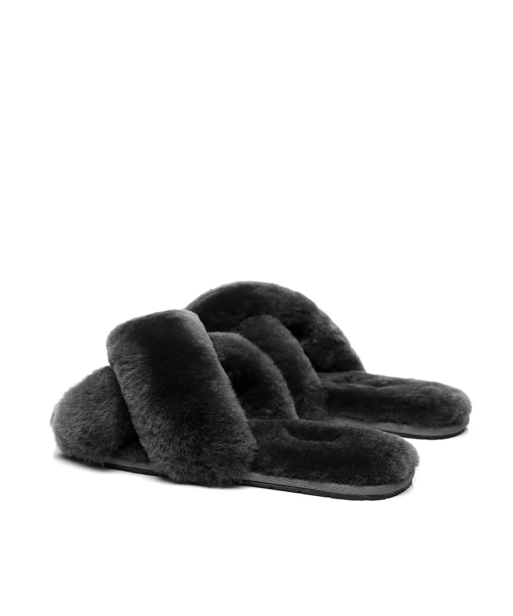 Damen UGG Premium Cross Over Hausschuhe UGG Schuhe
