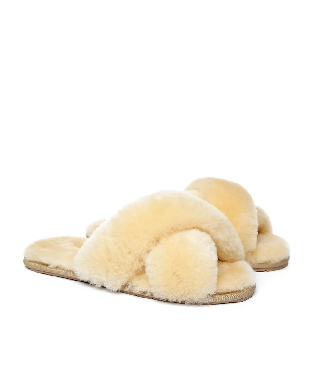 Damen UGG Premium Cross Over Hausschuhe UGG Schuhe