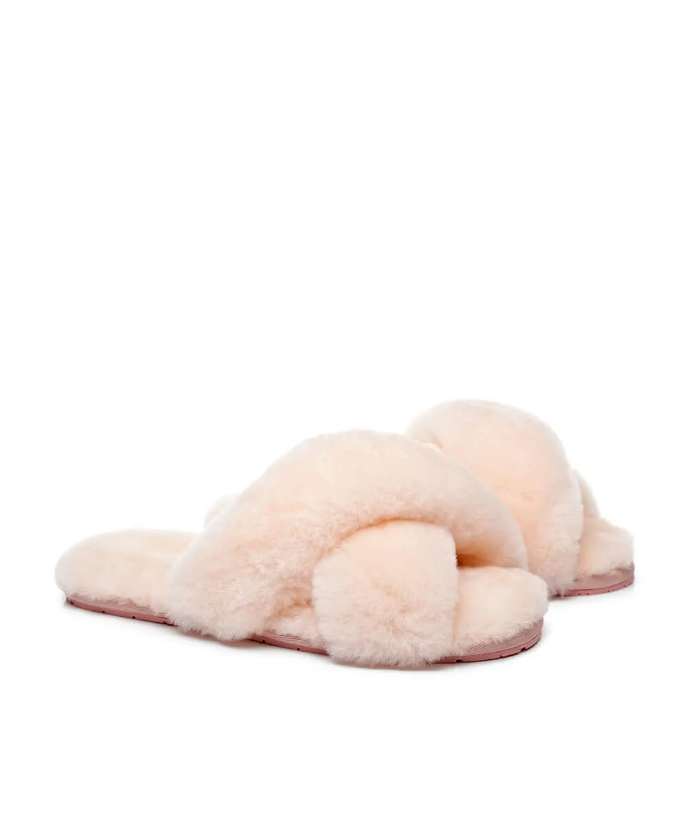 Damen UGG Premium Cross Over Hausschuhe UGG Schuhe