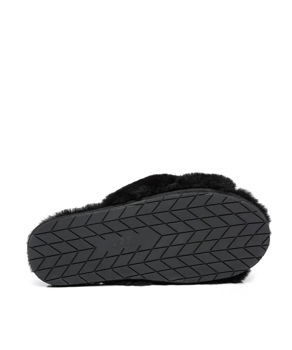 Damen UGG Premium Cross Over Hausschuhe UGG Schuhe