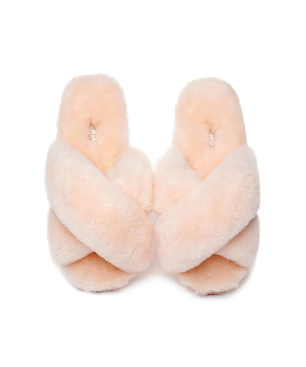 Damen UGG Premium Cross Over Hausschuhe UGG Schuhe