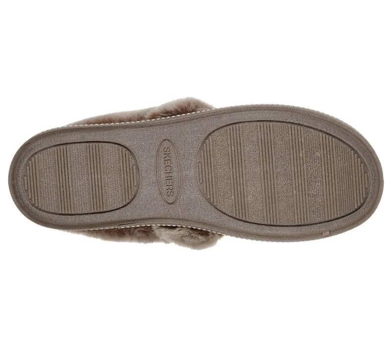Skechers 32777 Gemütliche Lagerfeur-Pantoffeln für Damen in weiter Passform
