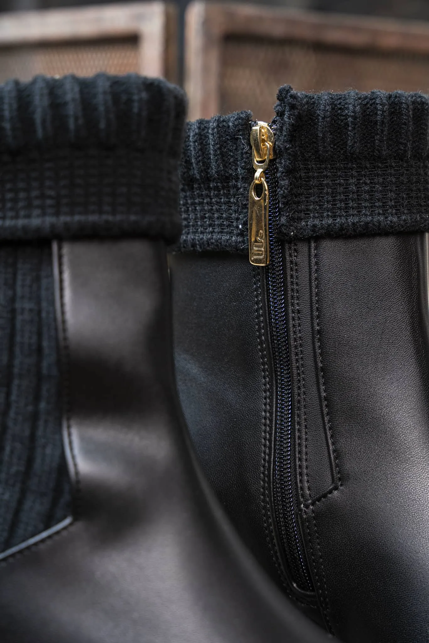 Zodiac Vegan-Leder Stiefeletten | Schwarz